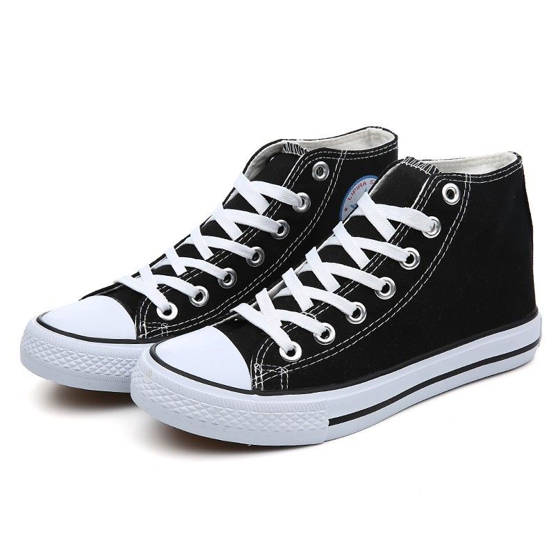 Sepatu Converse 36-43 Sol Karet Lentur Bahan Kanvas (Star 02)