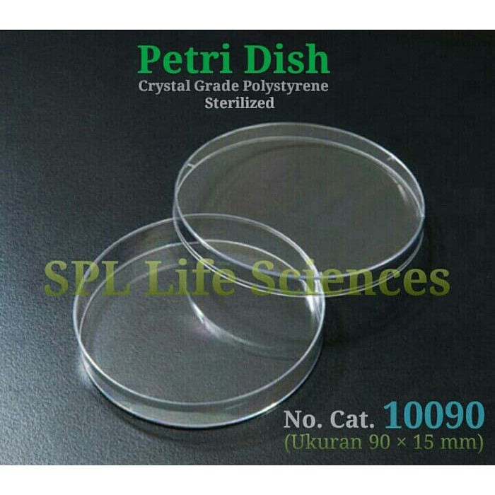 Jual Cawan Petri Plastik Petri Dish Disposable X Mm Sterile