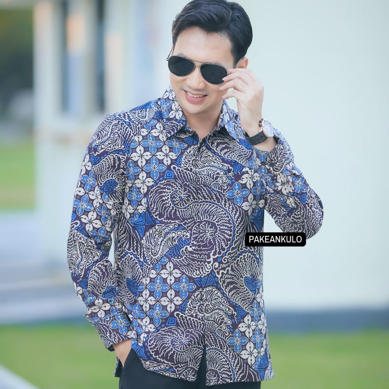 Batik Premium Pria Slimfit || Motif Adiwangsa