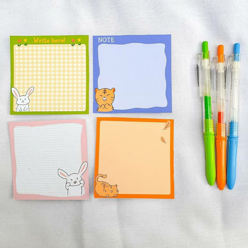 

Memo Pad Planner Note - Hoyam / Poom (12 lembar)
