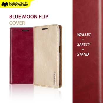 Samsung Galaxy Note 8 - Goospery Bluemoon Flip Cover Wallet Case