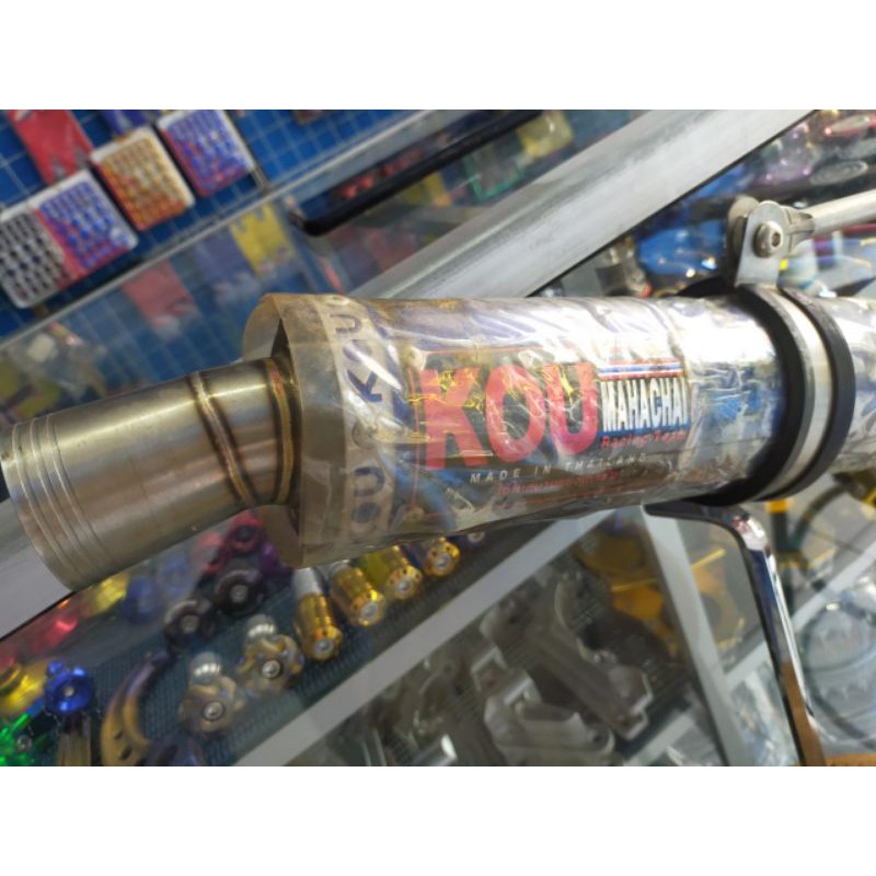 knalpot muffler satria fu raider belang 200cc original thailand