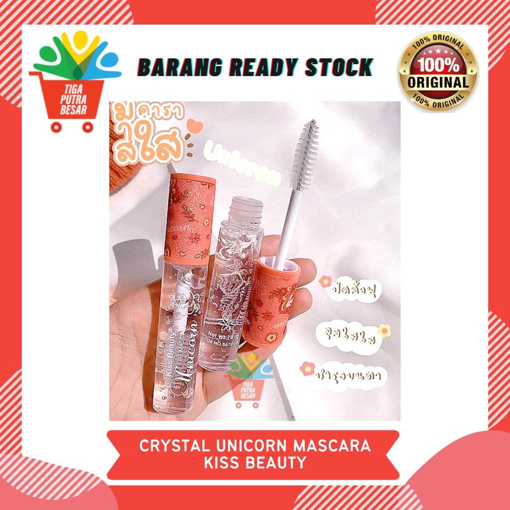 CRYSTAL UNICORN MASCARA BENING KISS BEAUTY KEKINIAN ORIGINAL THAILAND