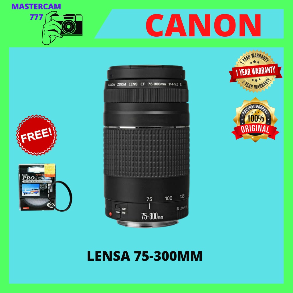 Lensa Canon 75-300mm