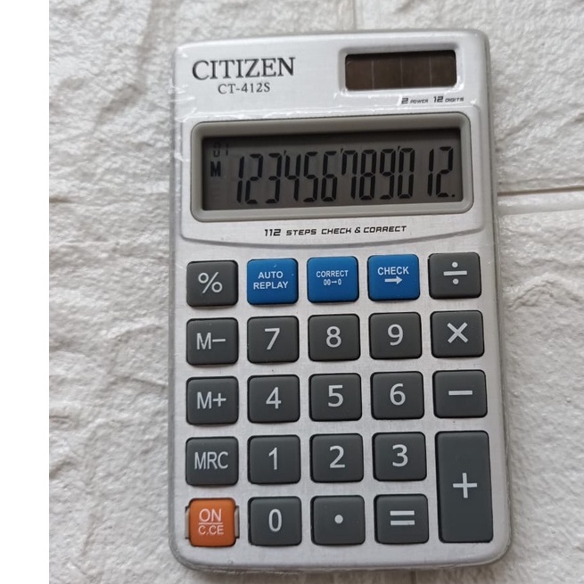 

kalkulator / calculator saku CT 412S