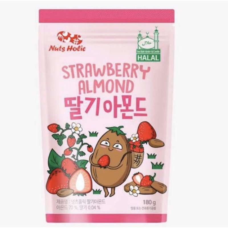 

Nuts holic strawberry almond 180 gr