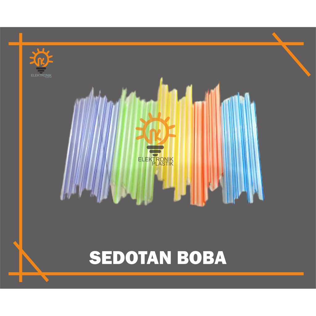 

SEDOTAN BUBBLE TAJAM LUBANG KECIL / SEDOTAN POP ICE PAK WARNA KW1 / SEDOTAN JUICE SALUR