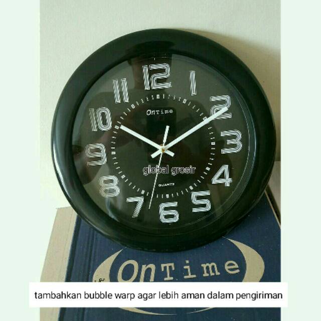 JAM DINDING ONTIME 767-17 HITAM