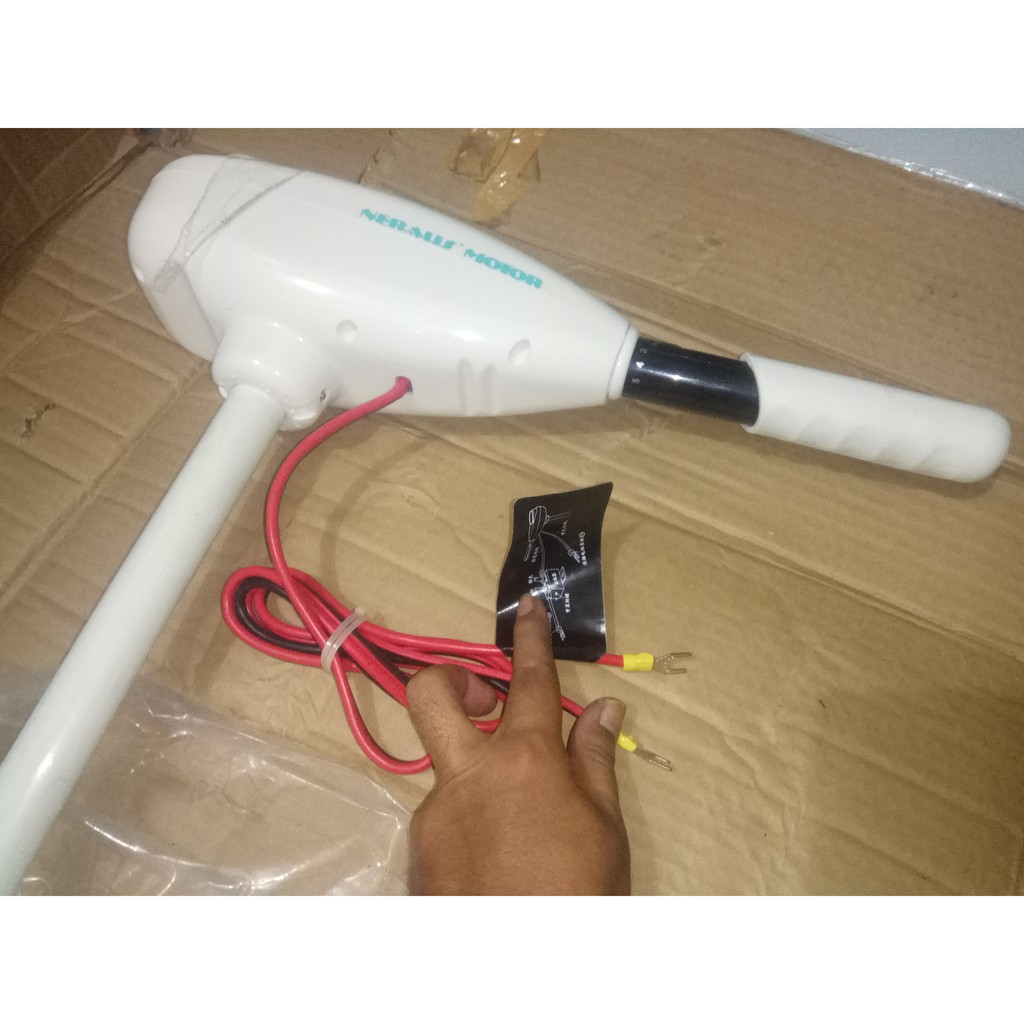 Mesin Tempel Listrik | NERAUS | Electric Outboard Motor