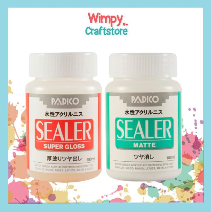 

PADICO Varnish Gloss Varnish Matte Cat Pelapis Kilap Gloss Doff 100ml