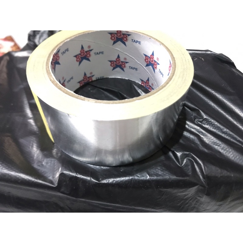 Lakban tape almunium foil tambal panci 2 inch 20 meter