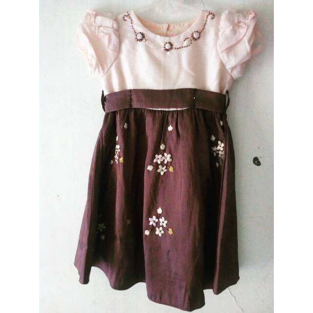 Baju Pesta Berpayet Anak Second