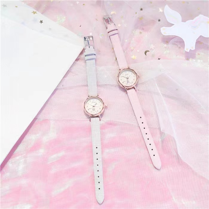 Jam Tangan Wanita Harajuku Kecil Analog Quartz Fashion Korean Import