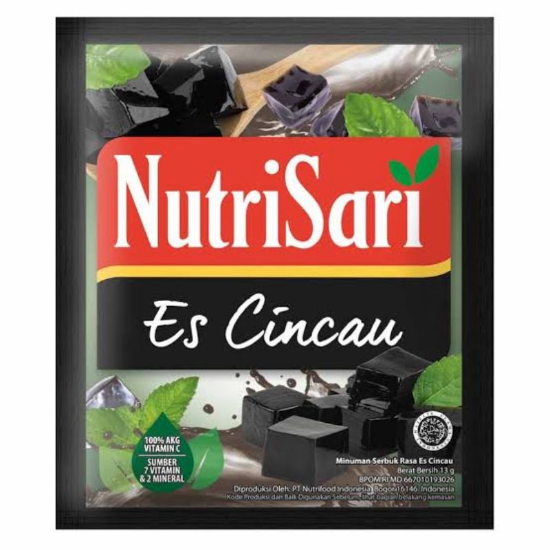 

Nutrisari cincau