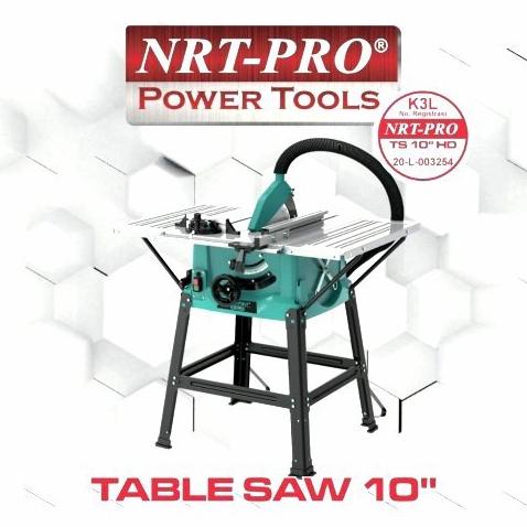 TH172 NRT PRO TABLE SAW 10 MESIN TUKANG GERGAJI KAYU LISTRIK 10INCI