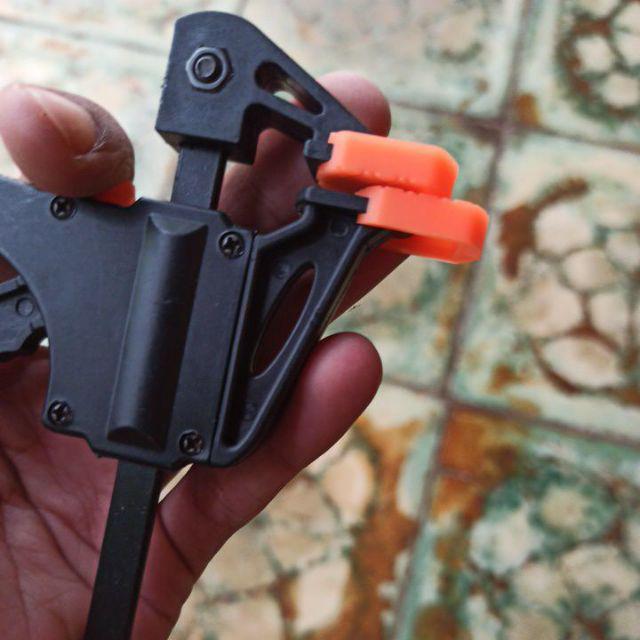 Speed Squeeze Ratcheting Clamp Penjepit Kayu 4 Inch Holder Jepitan Jepit