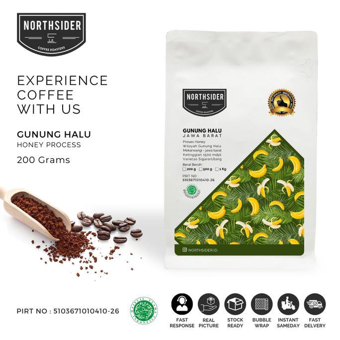 

Promo Awal tahun BIJI KOPI ARABIKA GUNUNG HALU HONEY - 200GR NORTHSIDER COFFEE - BIJI KOPI Diskon