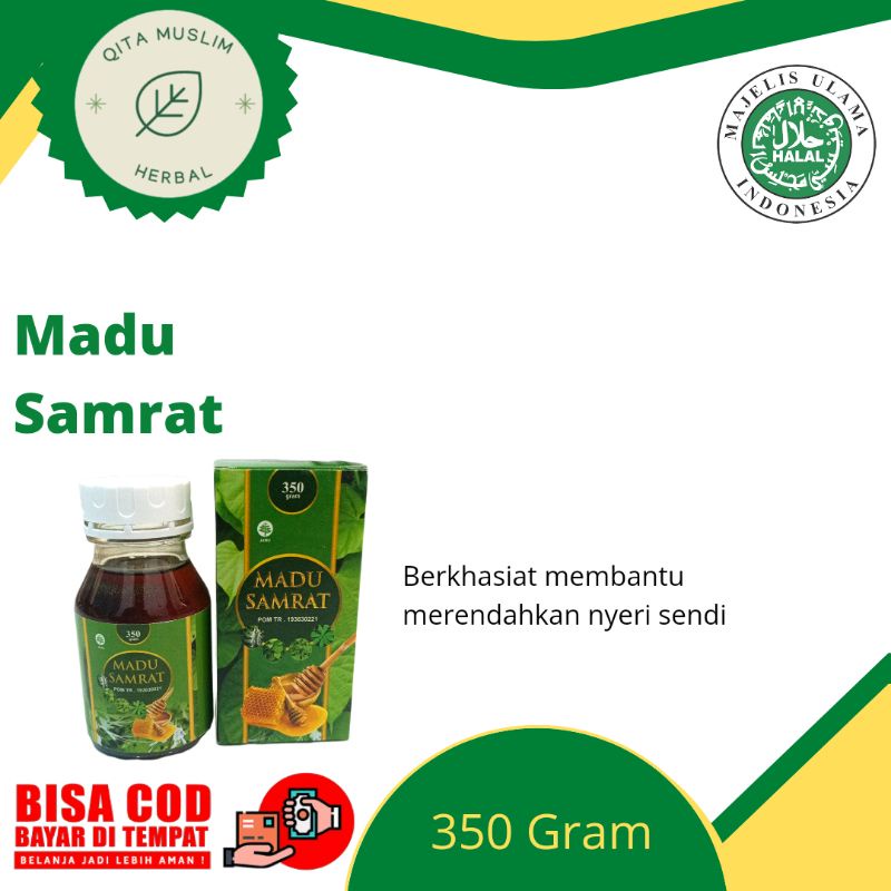 

Madu Samrat 350 gram Mengatasi Asam Urat dan nyeri sendi