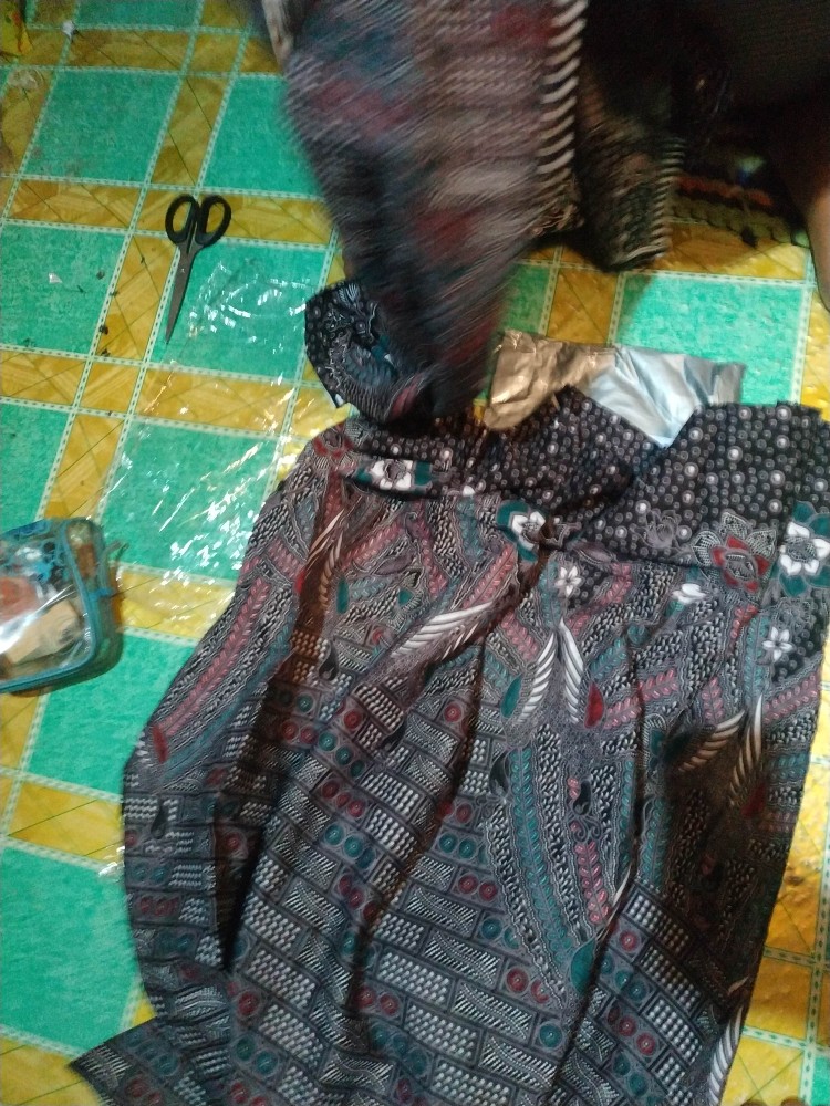 Maura Couple - Sania Ruffle Batik Couple Ori Ndoro Jowi Garansi Termurah Shopee -  Batik Modern Solo