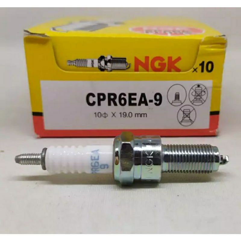 BUSI  MOTOR NGK CPR6EA-9 KHARISMA ABSOLUTE REVO VIXION BEAT SCOOPY