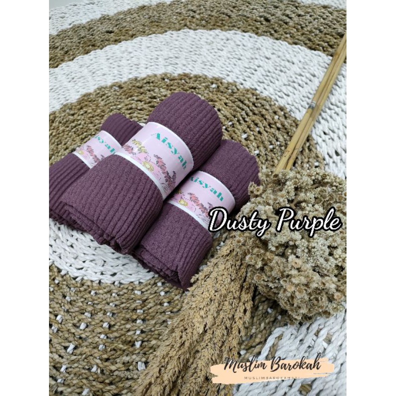 PASHMINA PLISKIT PLISKET PLEATED CERUTY BABYDOLL PREMIUM/ PASHMINA PLISKET LIDI CABANG/PLEATED SHAWL-Dusty Purple