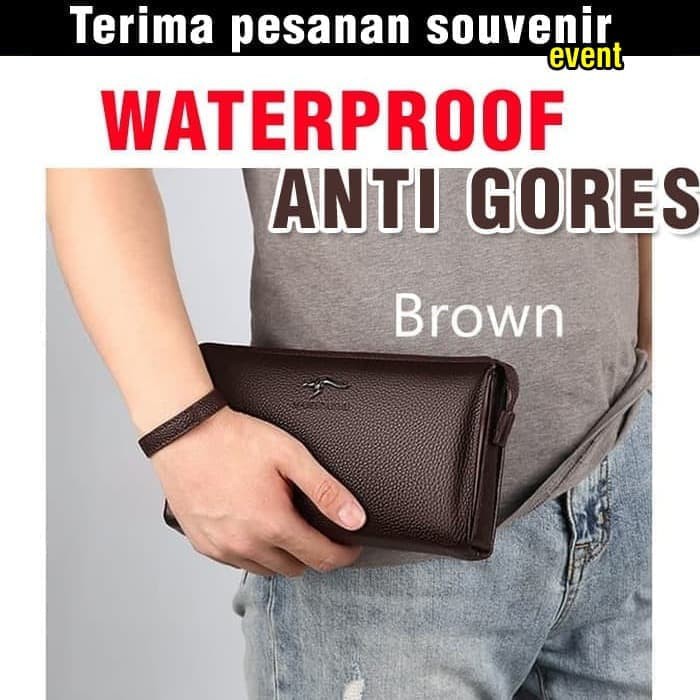 9201Bp Handbag Pria Premium Cowok Mb 3 Coklat Tumi Bl290 Clutch Murah Tas Tangan Clucth Kerja Hangou