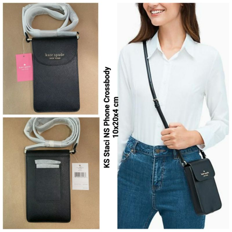 kate spade phone crossbody black