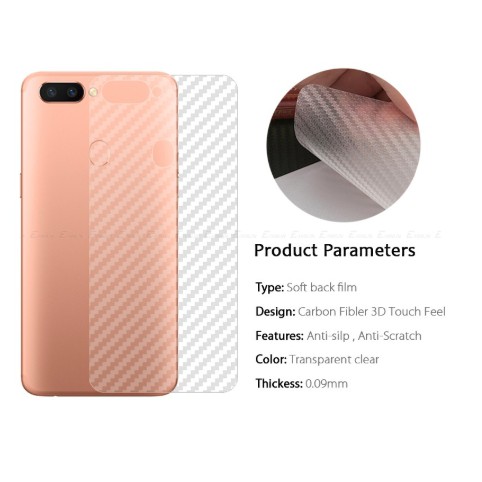 Sticker Belakang Hp Oppo F7 F5 F3 A71 A37 Soft Carbon Sticker Skin handphone