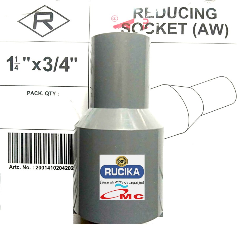 Vlok Sock V sok Reducing Socket Reducer Aw 1 1/4 X 3/4 Inch RUCIKA