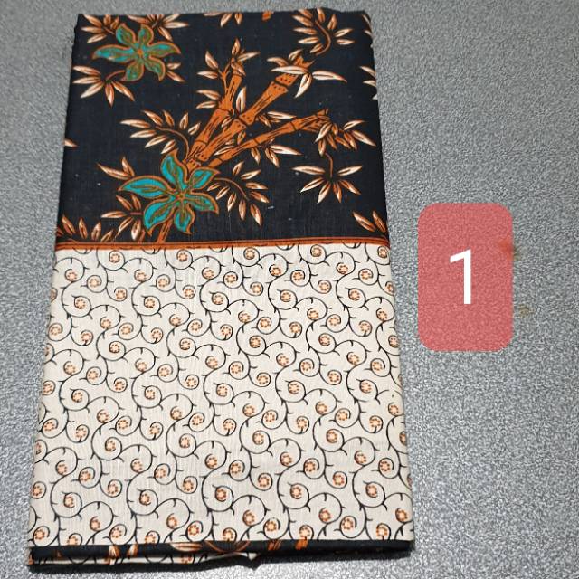 Kain Batik Panjang/Kain Fashion Morif Bambu/Kain Kekinian Halus dan Adem