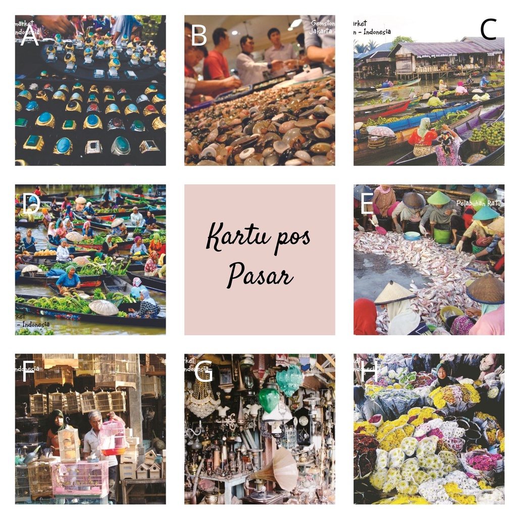 

MC- Kartupos kartu pos Pasar / Special Market Postcard