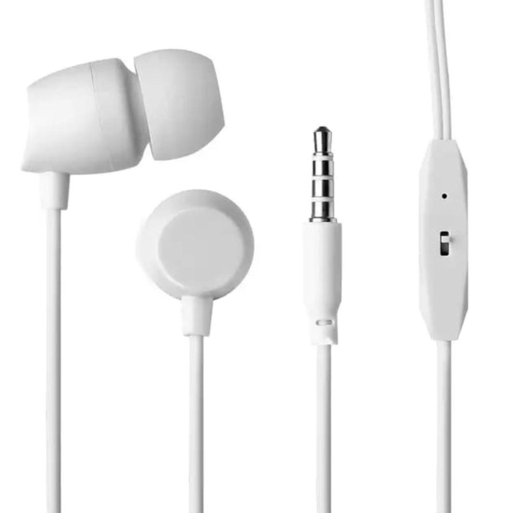 Earphone Handsfree Earbud Universal Music With Mic