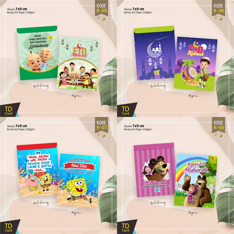 

Amplop lebaran premium 120gsm