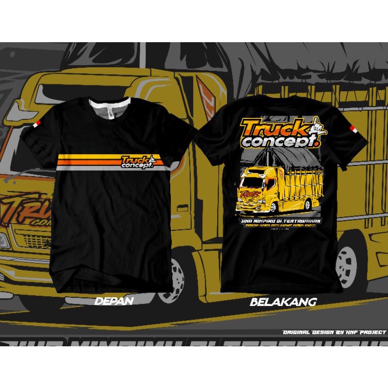 ( COD ) KAOS TRUCK CONCEPT  || KAOS TRUCK PRABOWO PBTC || KAOS TRUCK MANIA || SEKARTARO || KAOS TRUC