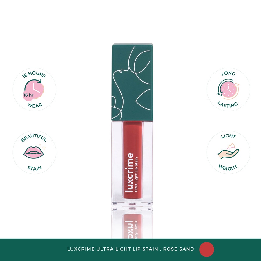 Luxcrime Ultra Light Lip Stain Rose Sand