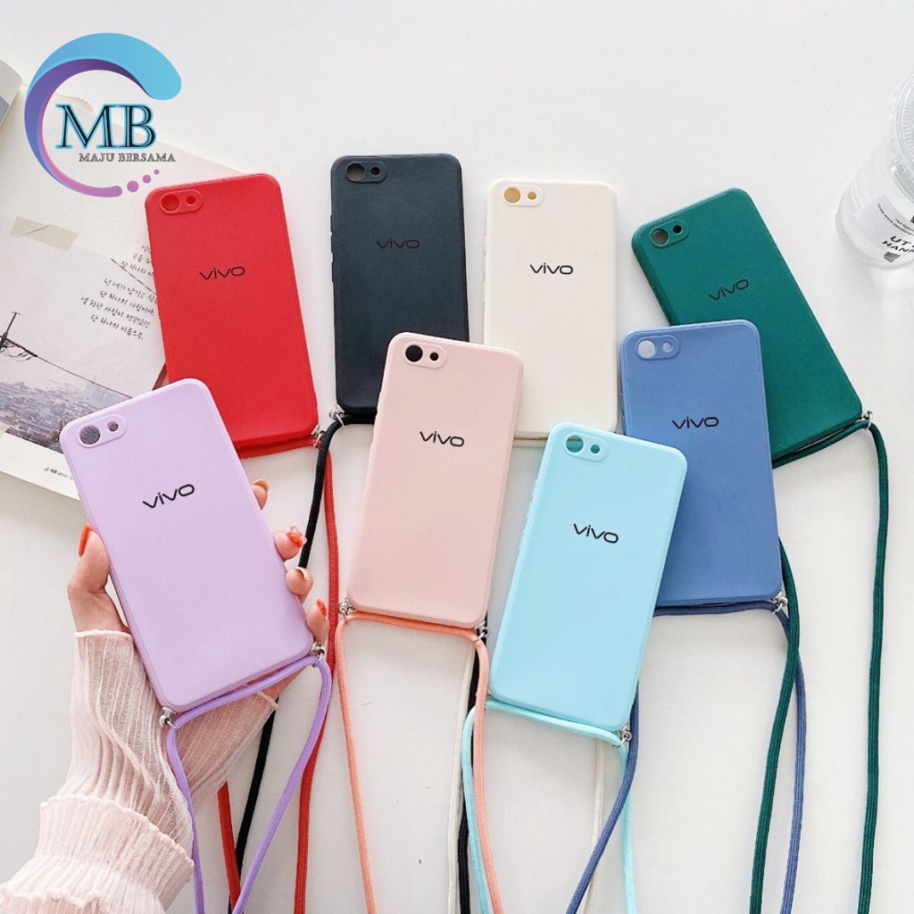 SOFTCASE SLINGCASE ORIGINAL SILIKON PELINDUNG KAMERA VIVO V21E 5G Y73 2021 Y53S Y53 Y55 Y71 Y71I Y81 Y81C MB2237