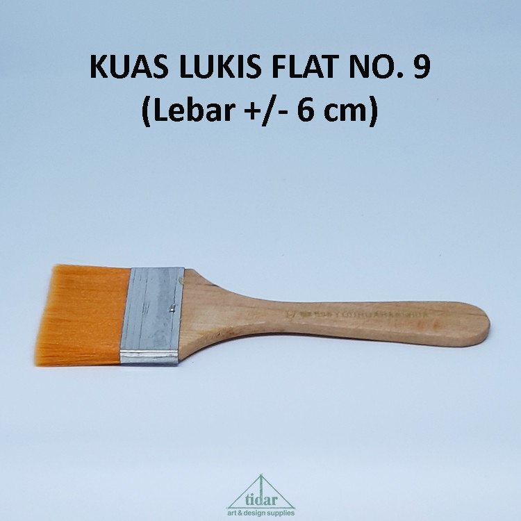 

Brush / Kuas SNTC 598 Gepeng / Datar / Flat No. 9