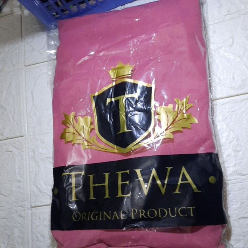 Thewa//Khimar Andara Standar Ori Thewa-Dusty pink tua