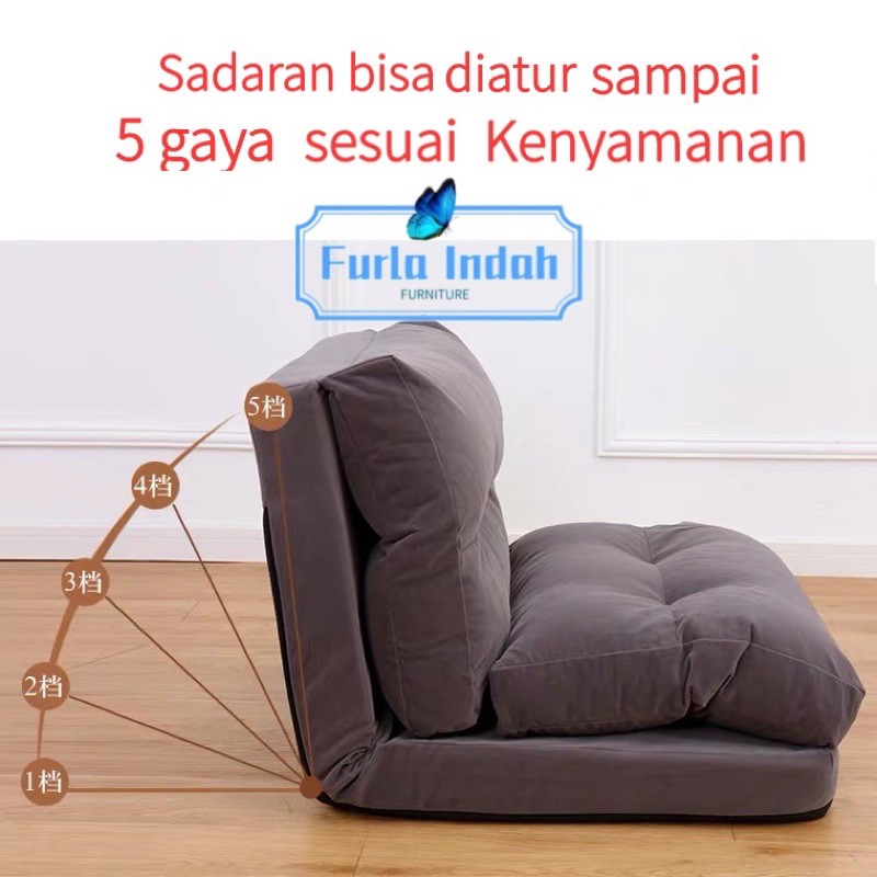 sofa bed lipat kursi lesehan sofa lesehan sofa tatami sofa lantai lazy sofa TYPE 120#