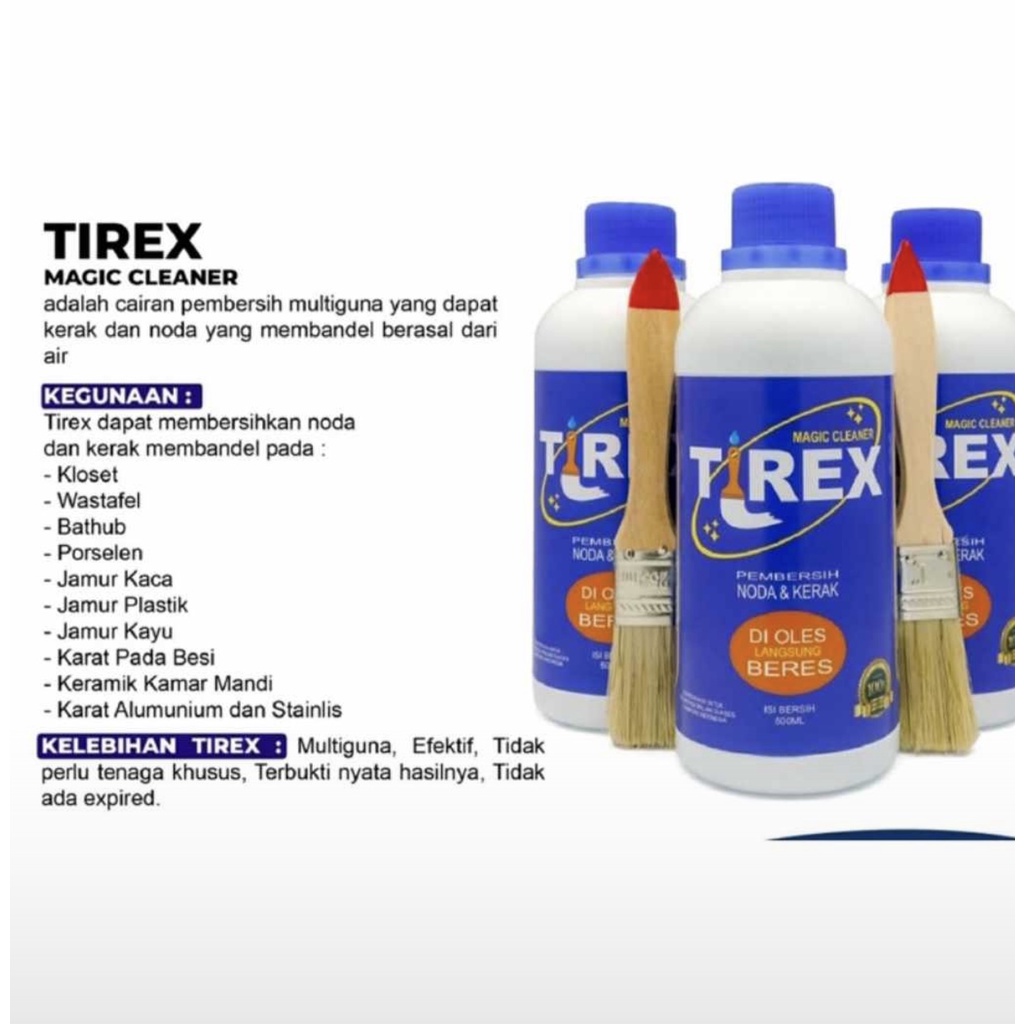 Tirex Magic Cleaner Pembersih Noda Dan Kerak Serbaguna Multifungsi 500 ml