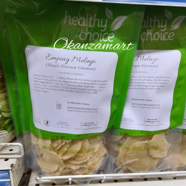 

Healthy Choice Original Emping Melinjo 250gr