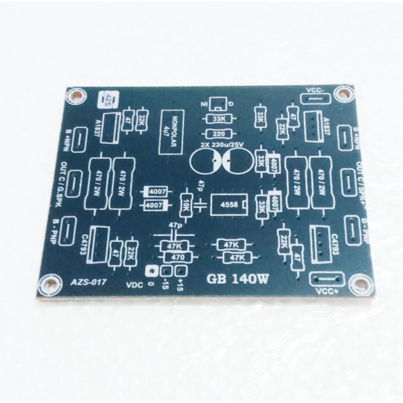 PCB Driver GB 140W Out Collector.