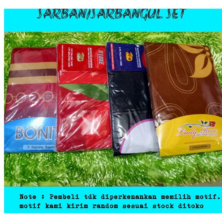 SARUNG BANTAL KINTAKUN BERBAGAI SPREI BERMERK MURAH GROSIR