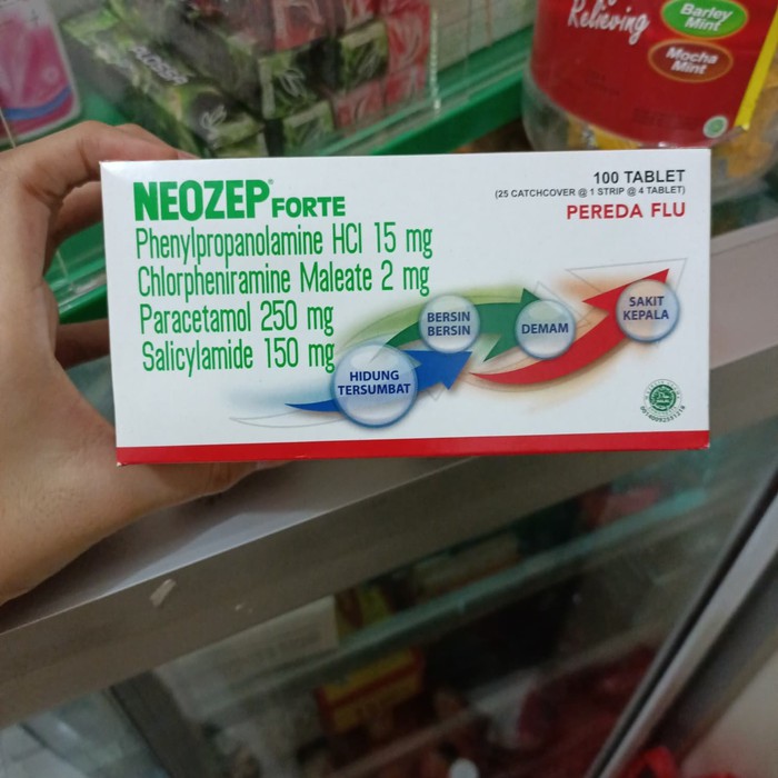 

Neozep Forte Box isi 25 Lembar