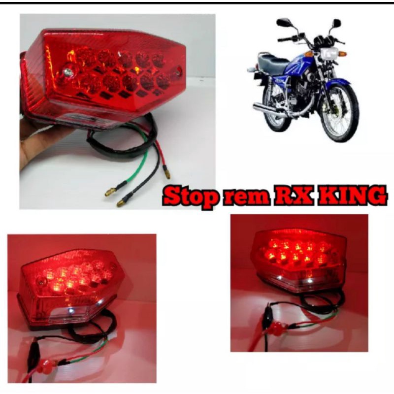 Lampu stop atau lampu belakang RX king Led Mika