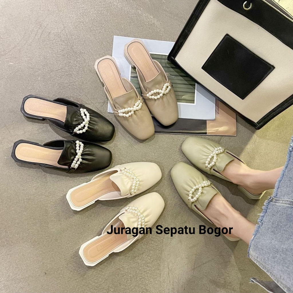 Sandal Flat Karet Jelly MARIA import 1301