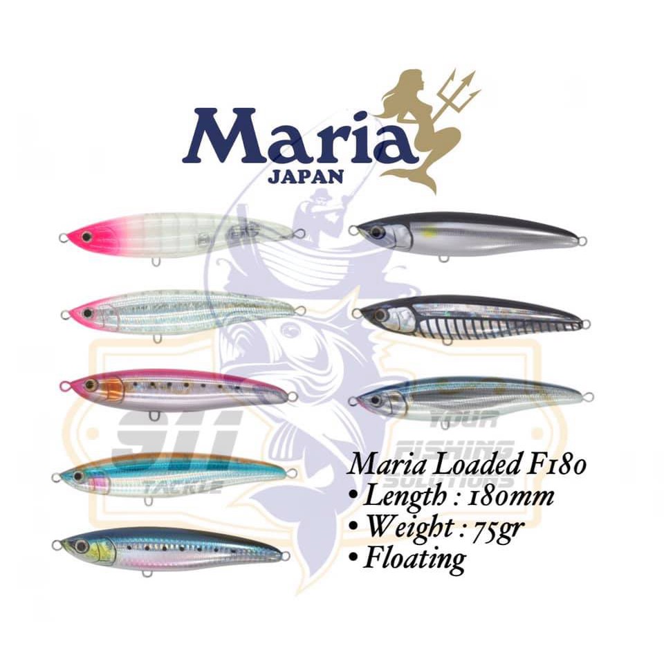 LURE POPPER SWIMBAIT MARIA LOADED 75GR