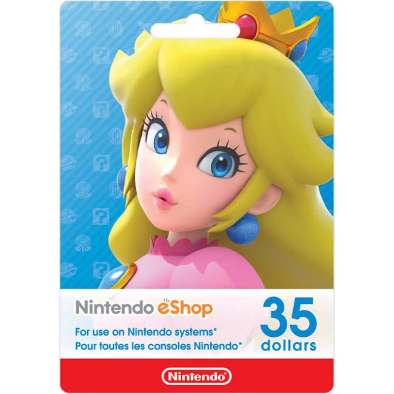 NINTENDO ESHOP 35$ CARD