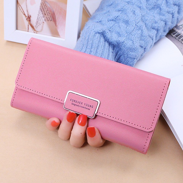DOMPET PANJANG / DOMPET WANITA PANJANG / DOMPET PANJANG WANITA LIPAT FASHION KOREA