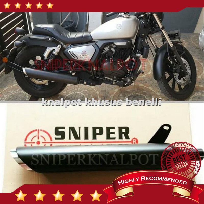 Harga Limited Knalpot Benelli Motobi 200 Evo Vannes Original